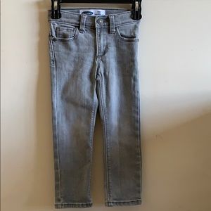 Toddler Boys Karate Skinny Grey Wash Jean